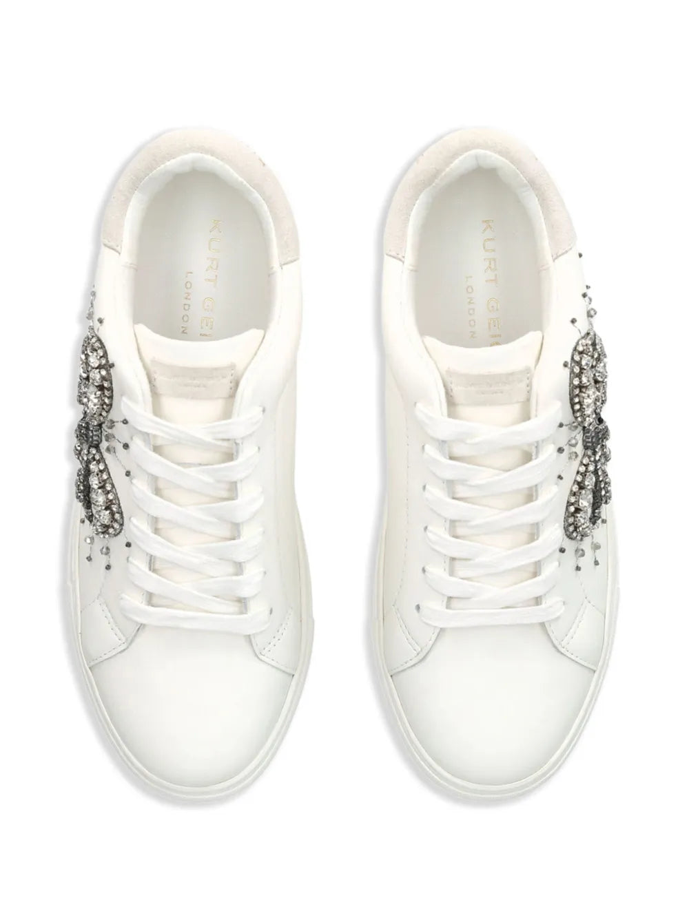 Kurt Geiger London Laney Bow Crystal-Embellished