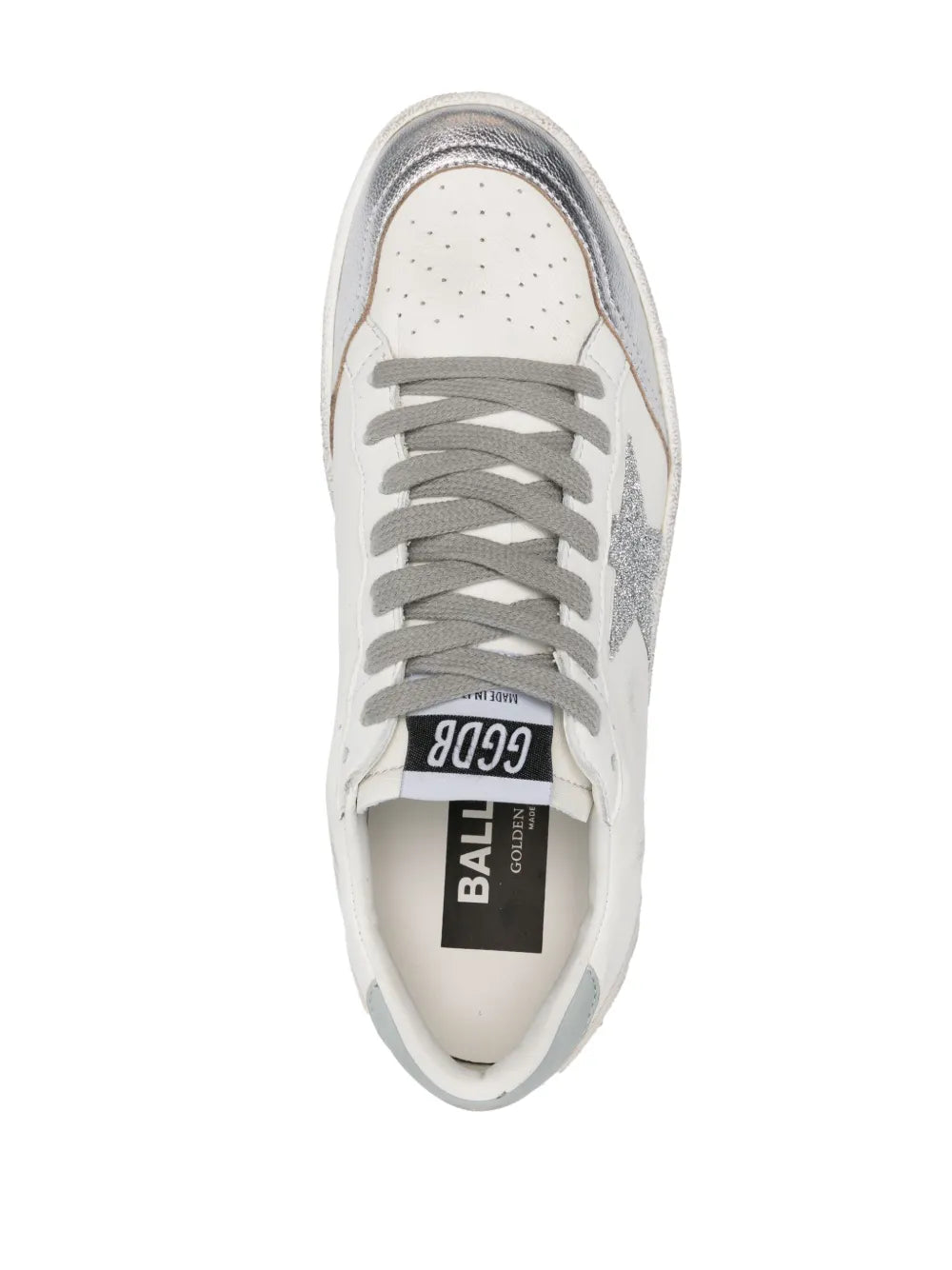 Golden Goose Ballstar Glittered Leather