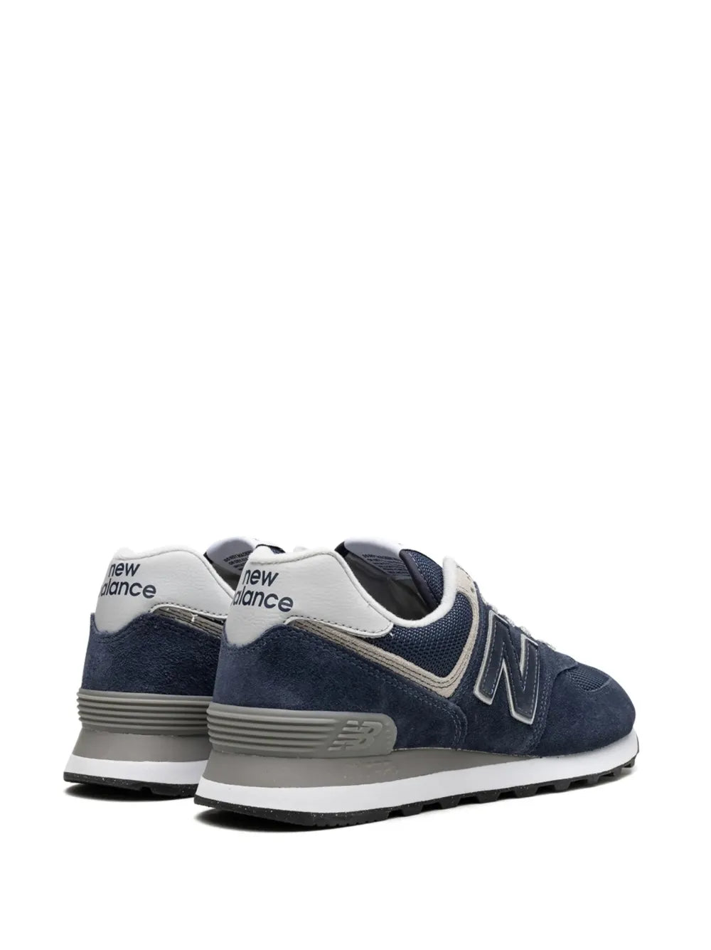 New Balance 574 Logo-Patch Suede