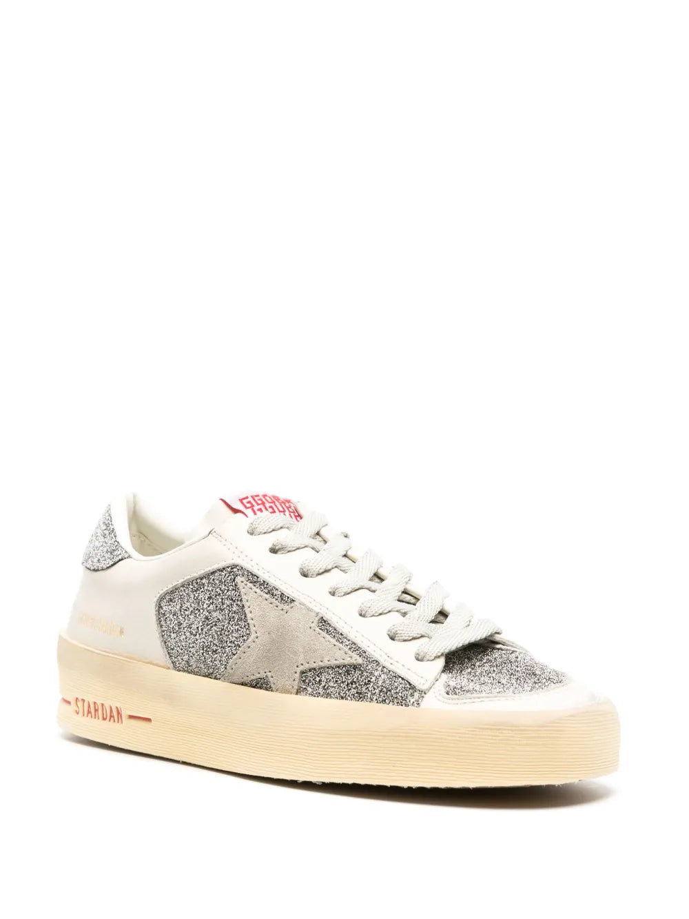 Golden Goose Stardan Crystal-Embellished Leather