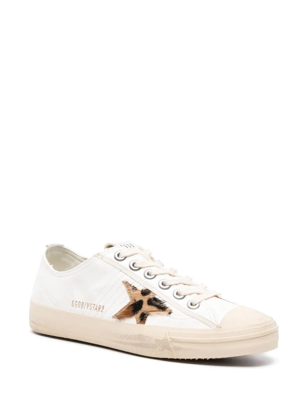 Golden Goose V-Star Leather