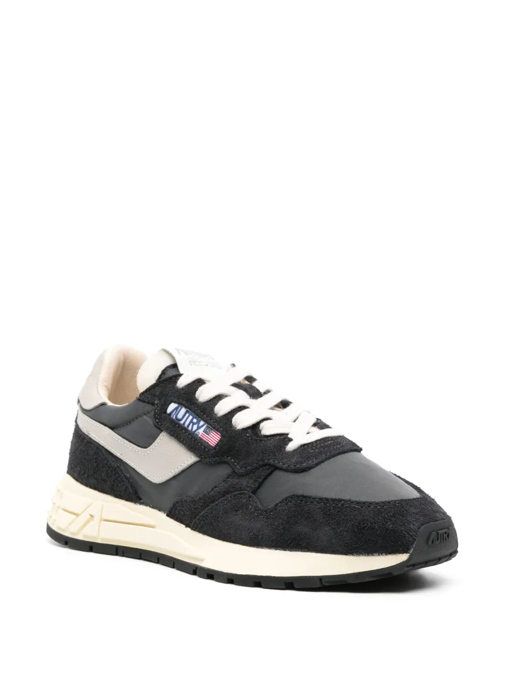 Autry Reelwind Panelled Suede