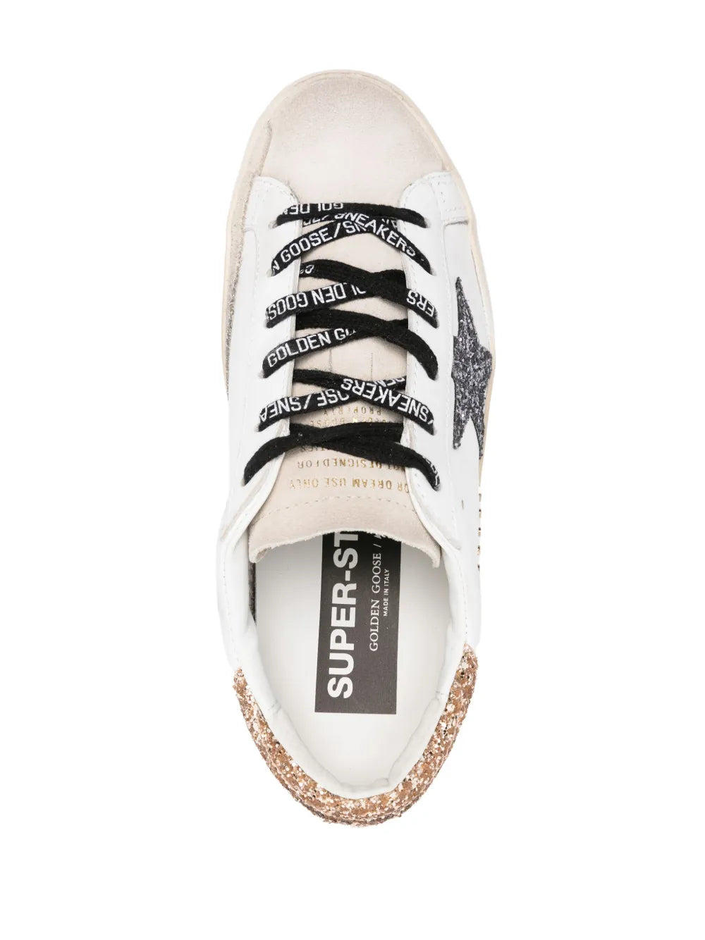 Golden Goose Super-Star Glittered