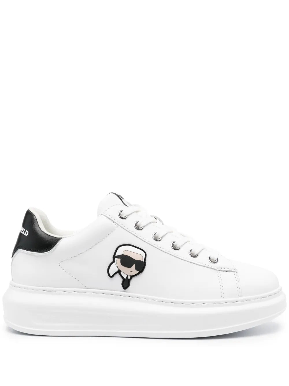 Karl Lagerfeld K/Ikonik Leather Trainers
