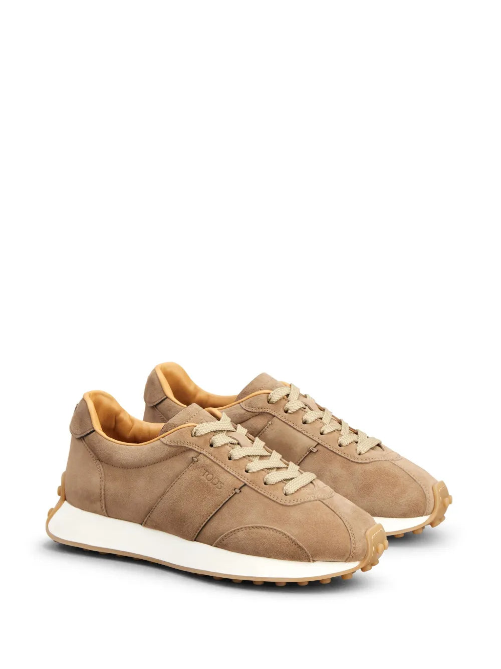 Tod's Panelled Suede Lace-Up